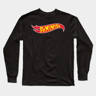 hot wheels feminist Long Sleeve T-Shirt